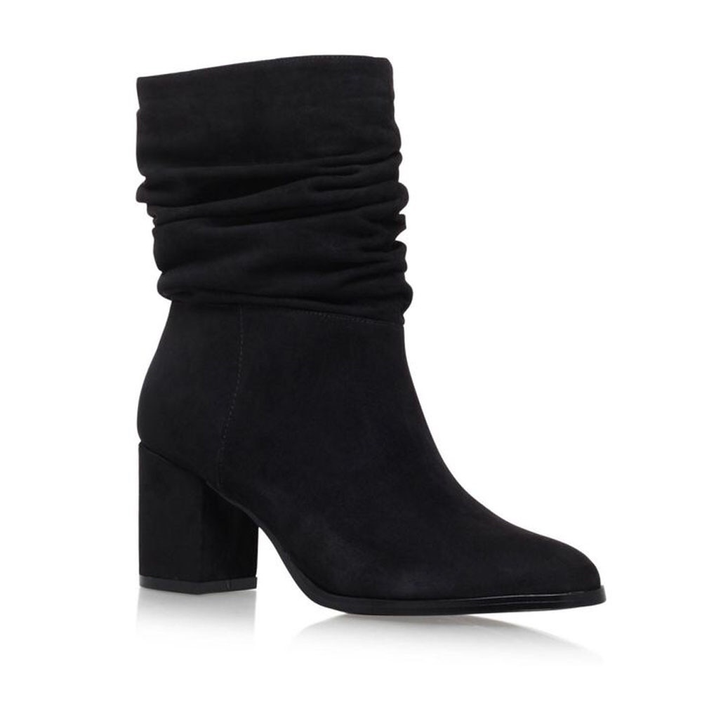 Nine West Gracen Slouchy Mid Heel Ankle Boots